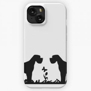 Giant Schnauzer On Spring Meadow iPhone 15 Slim Phone Case Cover