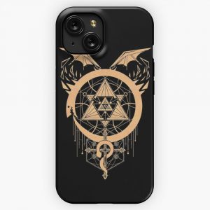 Gilded Snakes Of Alchemy iPhone 15 Slim Phone Case Cover
