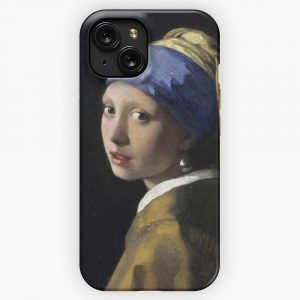 Girl With A Pearl Earring Johannes Vermeer iPhone 15 Slim Phone Case Cover