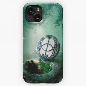 Glastonbury Chalice Well Square iPhone 15 Slim Phone Case Cover
