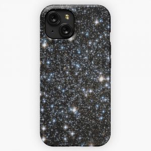 Glitter Galaxy iPhone 15 Slim Phone Case Cover
