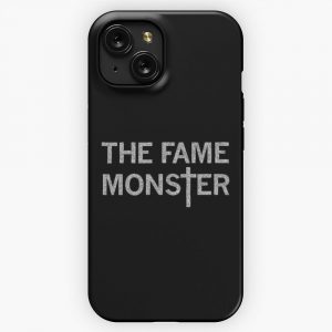 Glittery The Fame Monster iPhone 15 Slim Phone Case Cover