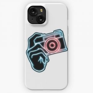 Glowing Camera iPhone 15 Slim Phone Case Cover