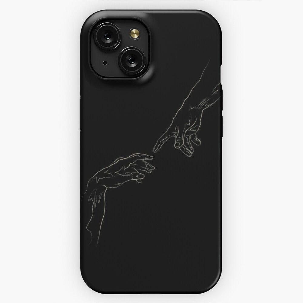 Gods Touch iPhone 15 Slim Phone Case Cover