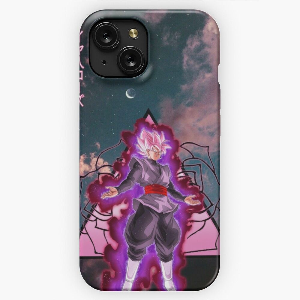 Goku Black Rose iPhone 15 Slim Phone Case Cover