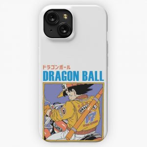 Goku Riding A Motocycle Dragon Ball iPhone 15 Slim Phone Case Cover