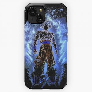 Goku Ultra Instinct Fase Soul In Universes Battle iPhone 15 Slim Phone Case Cover