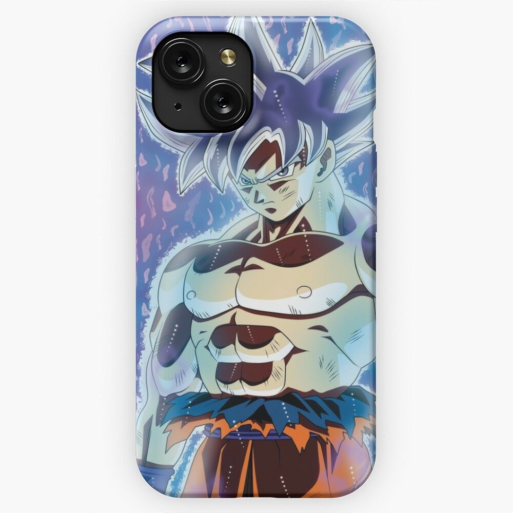 Goku Ultra Instinct Power Goku Ultra Instinct Full Power Goku Limit Breaker 2 iPhone 15 Slim Phone Case Cover
