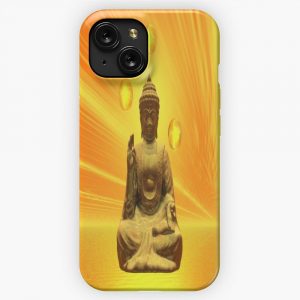 Golden Buddha iPhone 15 Slim Phone Case Cover