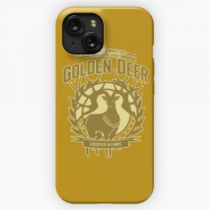 Golden Deer iPhone 15 Slim Phone Case Cover