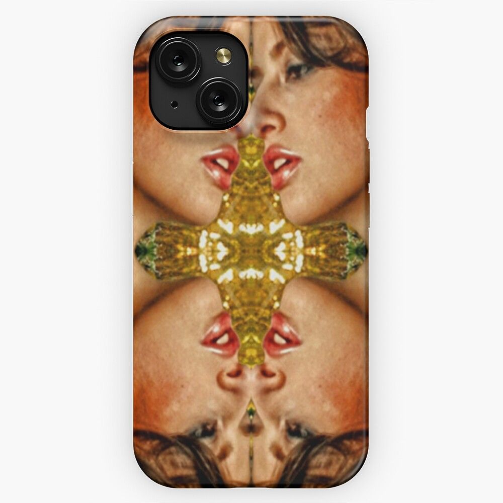 Golden Reflection iPhone 15 Slim Phone Case Cover
