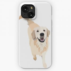 Golden Retriever Doggo iPhone 15 Slim Phone Case Cover