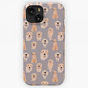 Golden Retriever iPhone 15 Slim Phone Case Cover