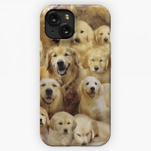 Golden Retrievers iPhone 15 Slim Phone Case Cover