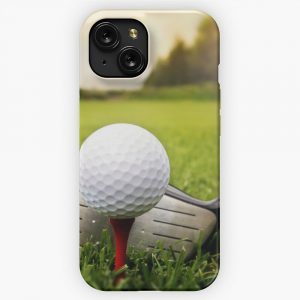 Golf Club And Ball Golfing Design iPhone 15 Slim Phone Case Cover