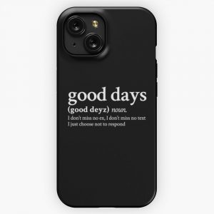 Good Days By Sza Stick The Song iPhone 15 Slim Phone Case Cover