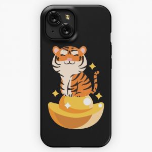 Good Fortune Chinese New Year Tiger 2022 iPhone 15 Slim Phone Case Cover