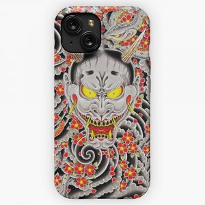 Goro Majimas Hannya Yakuza 0 iPhone 15 Slim Phone Case Cover
