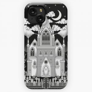 Gothic Cathedral iPhone 15 Slim Phone Case Cover