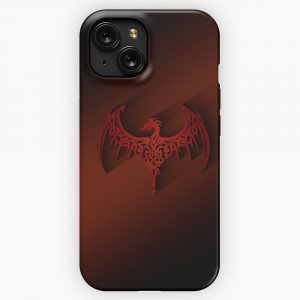Gothic Dragon iPhone 15 Slim Phone Case Cover