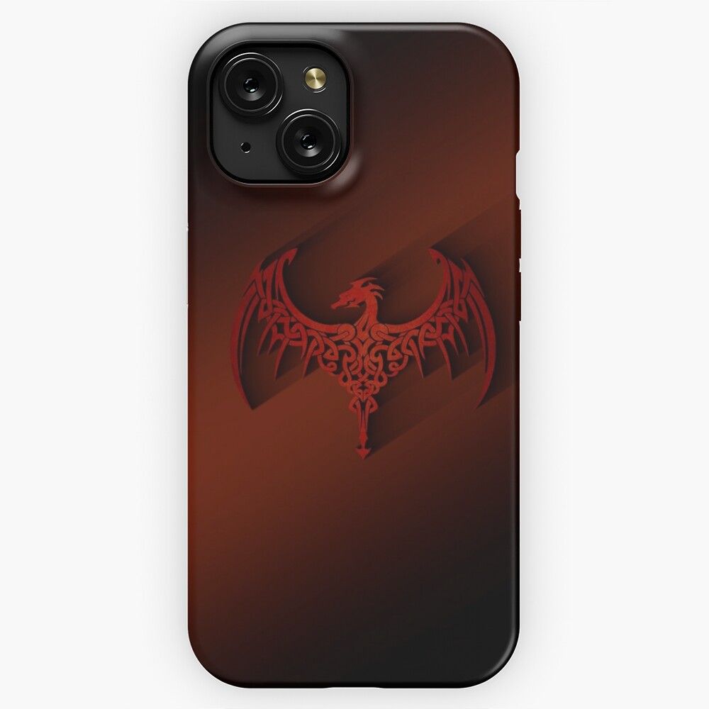 Gothic Dragon iPhone 15 Slim Phone Case Cover