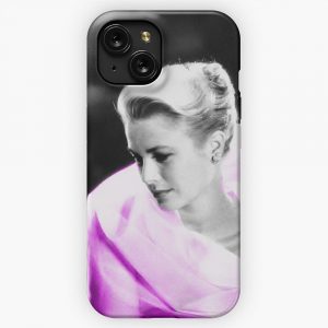 Grace Kelly In Lilac Tulle iPhone 15 Slim Phone Case Cover