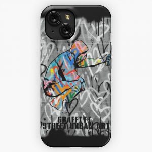 Graffiti Urban Art iPhone 15 Slim Phone Case Cover