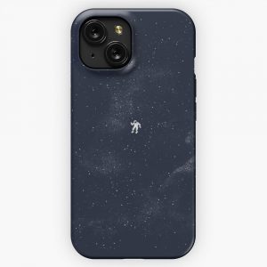 Gravity Dark Blue iPhone 15 Slim Phone Case Cover