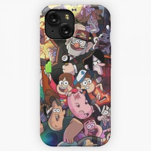 Gravity Falls iPhone 15 Slim Phone Case Cover