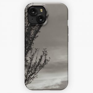 Gray Sunset iPhone 15 Slim Phone Case Cover