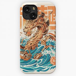 Great Ramen Dragon Off Kanagawa iPhone 15 Slim Phone Case Cover