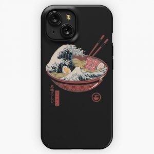 Great Ramen Wave iPhone 15 Slim Phone Case Cover