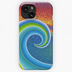 Great Wave 3 iPhone 15 Slim Phone Case Cover