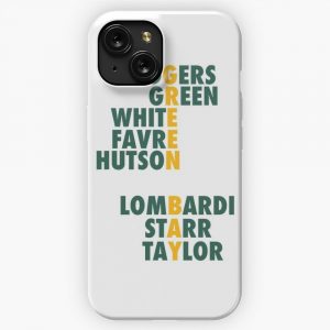 Green Bay Packers Greats iPhone 15 Slim Phone Case Cover