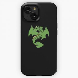 Green Dragon iPhone 15 Slim Phone Case Cover