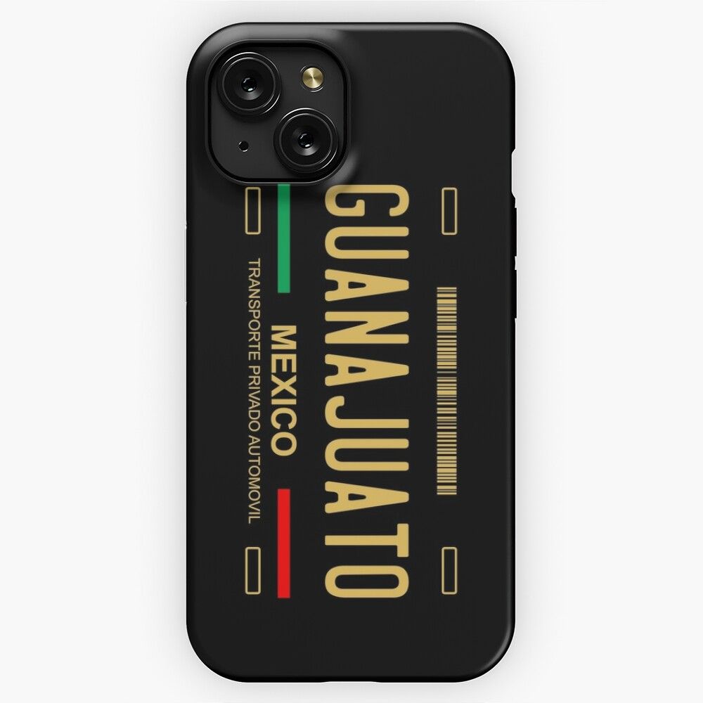 Guanajuato License Plate Cover iPhone 15 Slim Phone Case Cover