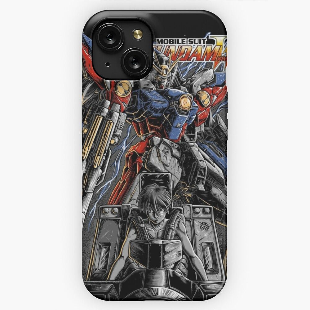 Gundam Wing Zero Prototype iPhone 15 Slim Phone Case Cover