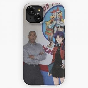 Gus And Misato iPhone 15 Slim Phone Case Cover