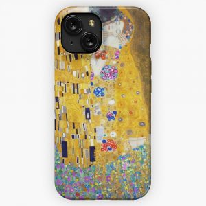 Gustav Klimt The Kiss 3 iPhone 15 Slim Phone Case Cover