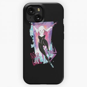 Gwen Stacy Spider Verse iPhone 15 Slim Phone Case Cover