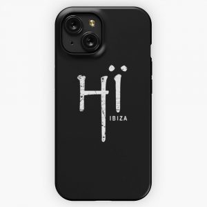 H Ibiza Special Worn White Design iPhone 15 Slim Phone Case Cover