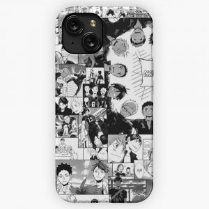 Haikyuu Karasuno Collage iPhone 15 Slim Phone Case Cover