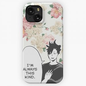 Haikyuu Kuroo Quote Option 1 iPhone 15 Slim Phone Case Cover