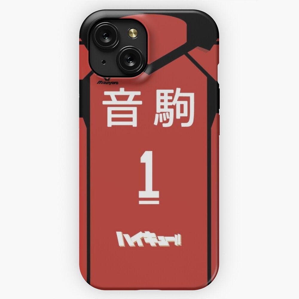 Haikyuu Kuroo Tetsuro Jersey Nekoma Anime Samsung Galaxy Iphone iPhone 15 Slim Phone Case Cover