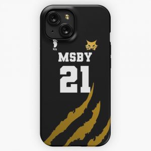 Haikyuu Msby Black Jackals Jersey Hinata Shoyo iPhone 15 Slim Phone Case Cover