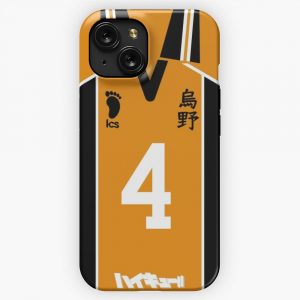 Haikyuu Nishinoya Yuu Jersey Karasuno Anime Samsung Galaxy Iphone iPhone 15 Slim Phone Case Cover