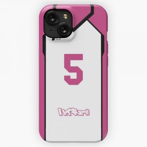 Haikyuu Satori Tendou Jersey Shiratorizawa Anime Samsung Galaxy Iphone iPhone 15 Slim Phone Case Cover