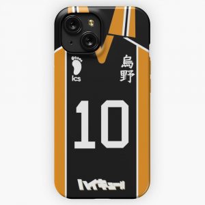 Haikyuu Shoyo Hinata Jersey Karasuno Anime Samsung Galaxy Iphone iPhone 15 Slim Phone Case Cover
