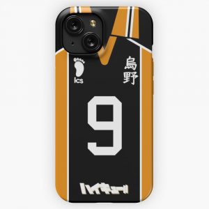 Haikyuu Tobio Kageyama Jersey Karasuno Anime Samsung Galaxy Iphone iPhone 15 Slim Phone Case Cover