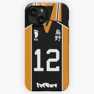 Haikyuu Yamaguchi Tadashi Jersey Karasuno Anime Samsung Galaxy Iphone iPhone 15 Slim Phone Case Cover